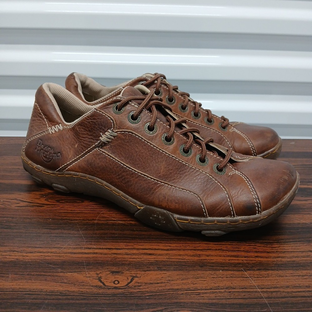 Doc Martens Men's Brown Leather Hiker Lace Up Oxford 11469 Size Mens 9 Womens 10